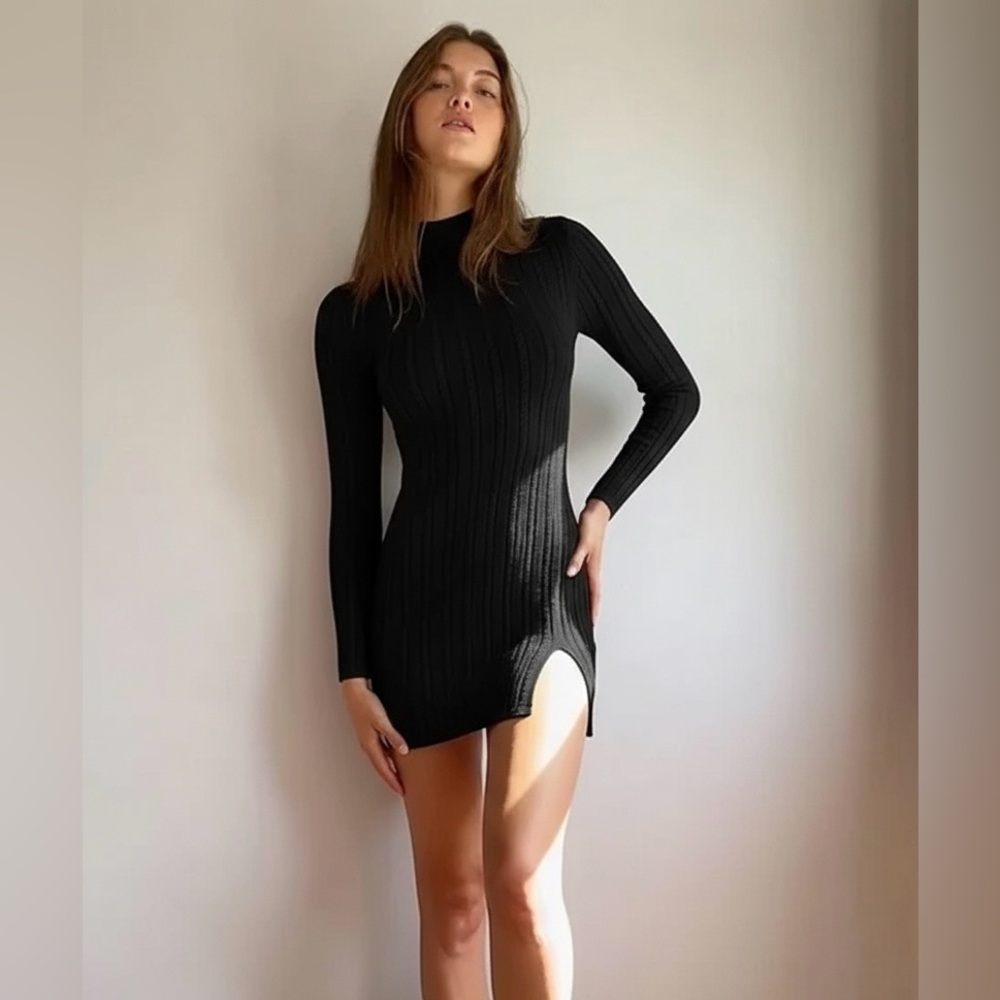 Sunday Best Maple Dress in Black Size Medium